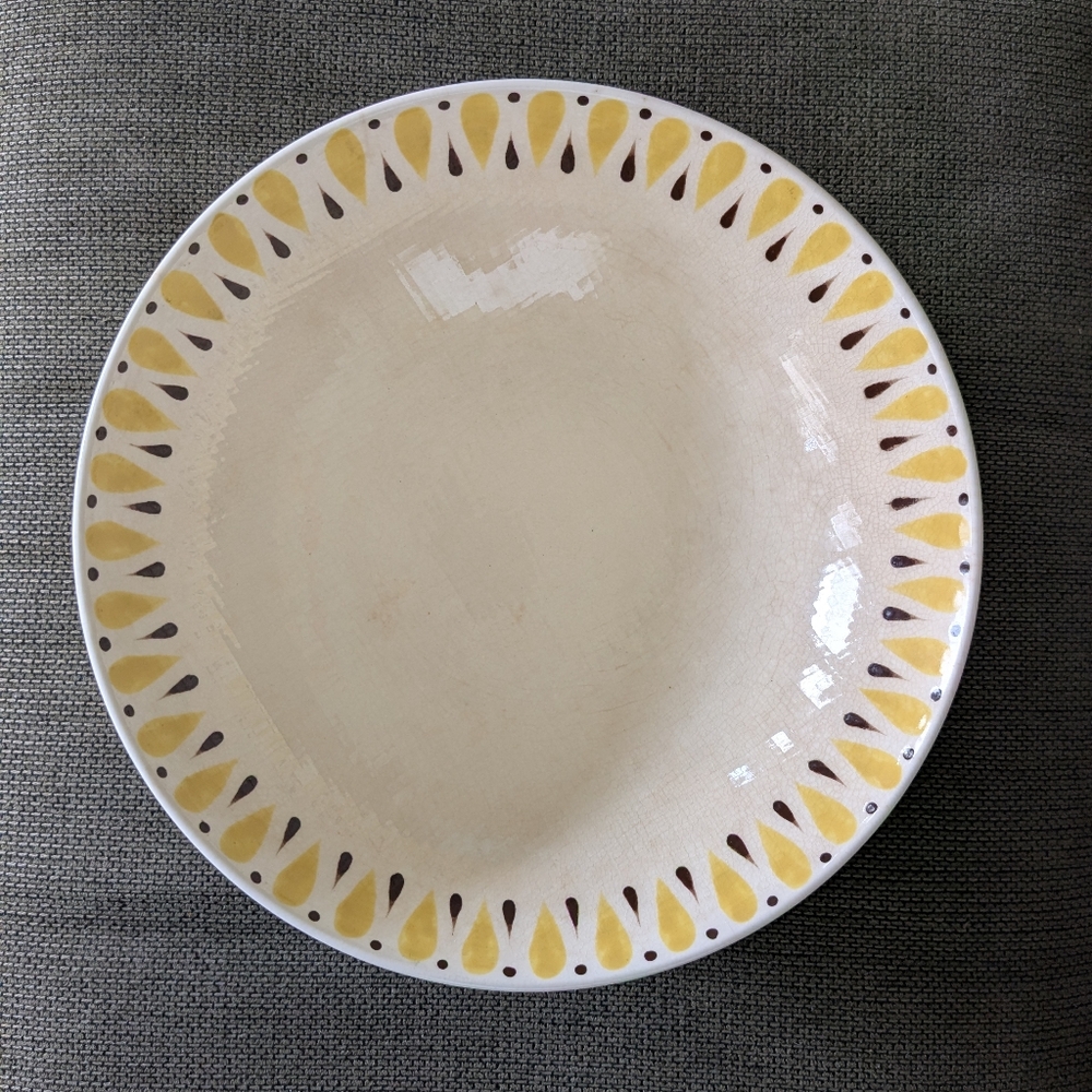 MCM Large Ceramic Bowl Made in Japan "Contempo" Series